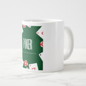 Mug coffee sample poker  ジャンボコーヒーマグカップ (正面右)