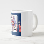 Mug coffee sample reine belote  ジャンボコーヒーマグカップ (正面右)