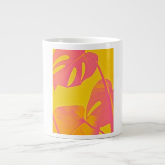 Mug coffee sample tropical  ジャンボコーヒーマグカップ (正面)