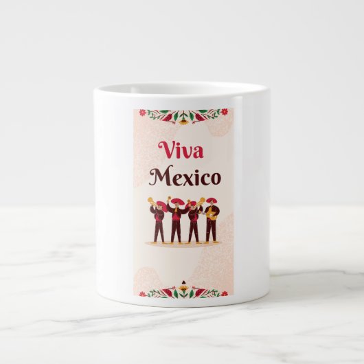 Mug coffee sample viva mexico  ジャンボコーヒーマグカップ (正面)