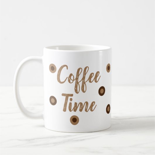 Mug Coffee Time コーヒーマグカップ (左)