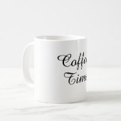 Mug Coffee Time コーヒーマグカップ (正面左)