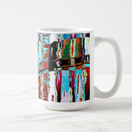 Mug – Collapse Reflection Abstract Design コーヒーマグカップ
