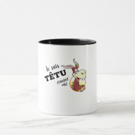 Mug combo "Je suis têtu comme un âne" マグカップ
