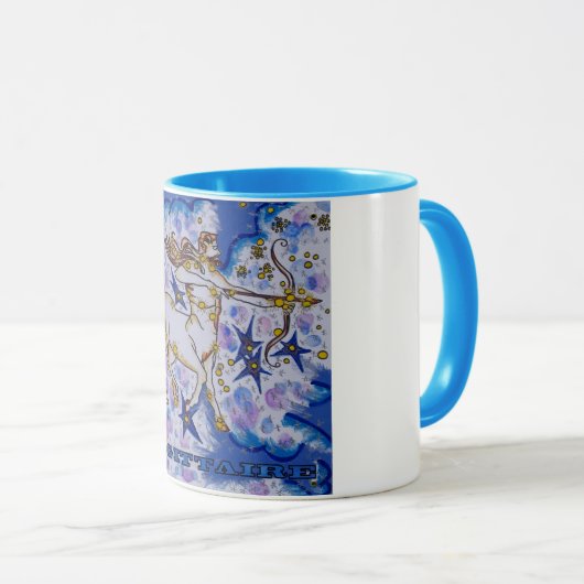 Mug "Constellation du sagittaire" マグカップ (正面右)