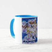 Mug "Constellation du sagittaire" マグカップ (正面左)