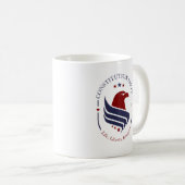 Mug, Constitution Party, Eagle, oval コーヒーマグカップ (正面右)