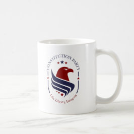 Mug, Constitution Party, Eagle, oval コーヒーマグカップ