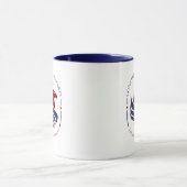 Mug, Constitution Party, Eagle, oval Coffee Mug マグカップ (中央)
