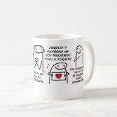 Mug 'Coqueta Chic Parte 2' – Elegancia con Raíces コーヒーマグカップ (正面右)