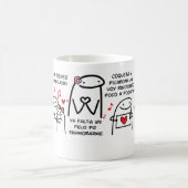 Mug 'Coqueta Chic Parte 2' – Elegancia con Raíces コーヒーマグカップ (中央)