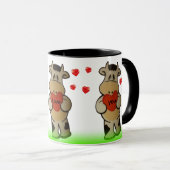 Mug Cow I love you  マグカップ (正面右)