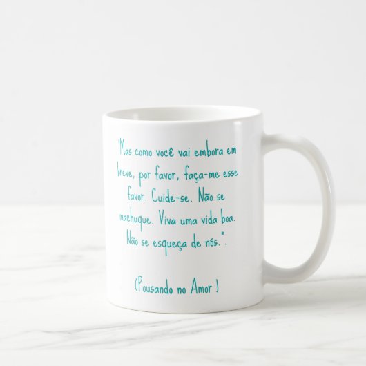 Mug Crash Landing on You (Caneca Pousando no Amor) コーヒーマグカップ (右)