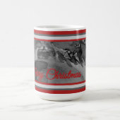 Mug: Crimson Ornament Holiday コーヒーマグカップ (中央)