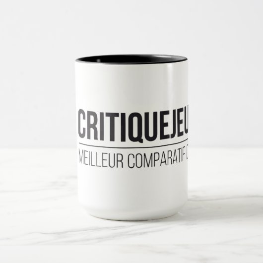 Mug CritiqueJeu マグカップ (中央)