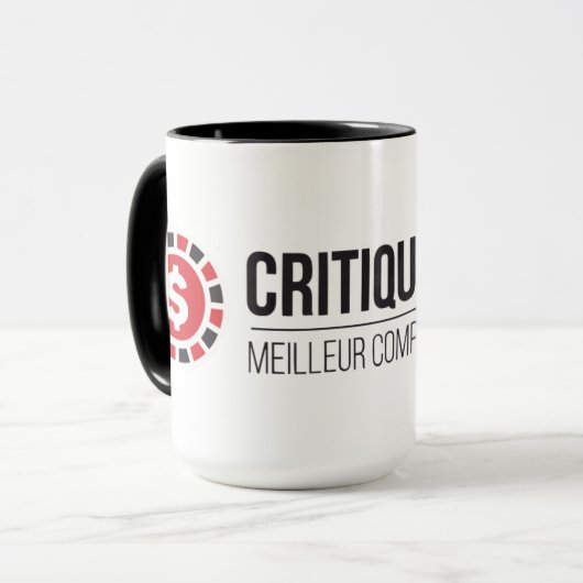 Mug CritiqueJeu マグカップ (正面左)