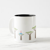 Mug cup (Baobab Trees) ツートーンマグカップ (正面左)