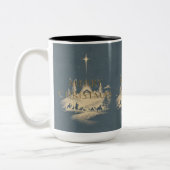Mug Cup Christmas ツートーンマグカップ (左)