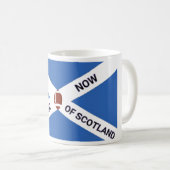 Mug Cup, Oh Flower Of Scotland Rise Now コーヒーマグカップ (正面右)
