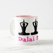 Mug Dalaiのママ ツートーンマグカップ (正面左)
