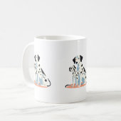 mug dalmatians コーヒーマグカップ (正面左)