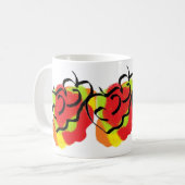 mug ; Dash Of an Apple コーヒーマグカップ (正面左)