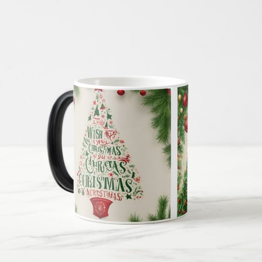 Mug de Noël - Christmas Mug モーフィングマグカップ (正面左)