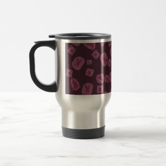 Mug de Voyage Magique Violet – Isotherme et Design トラベルマグ (左)