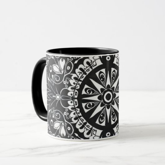mug,Décoration Arabo-Islamique マグカップ (正面左)