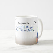 Mug "Des petits pas au dehors" コーヒーマグカップ (正面右)
