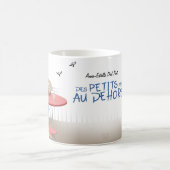 Mug "Des petits pas au dehors" コーヒーマグカップ (中央)