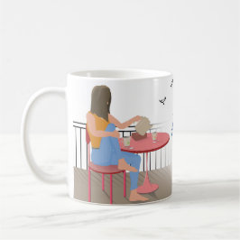 Mug "Des petits pas au dehors" コーヒーマグカップ