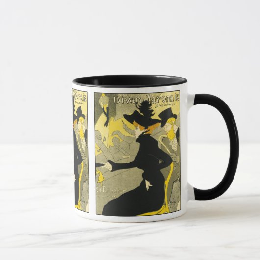 Mug: Divan Japonais by Toulouse-Laurec マグカップ (右)