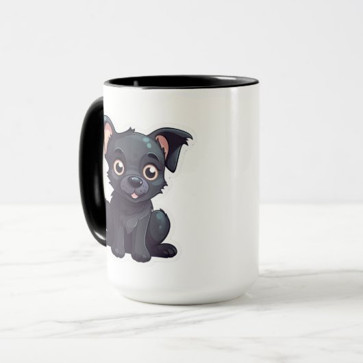 Mug Dog マグカップ (正面左)