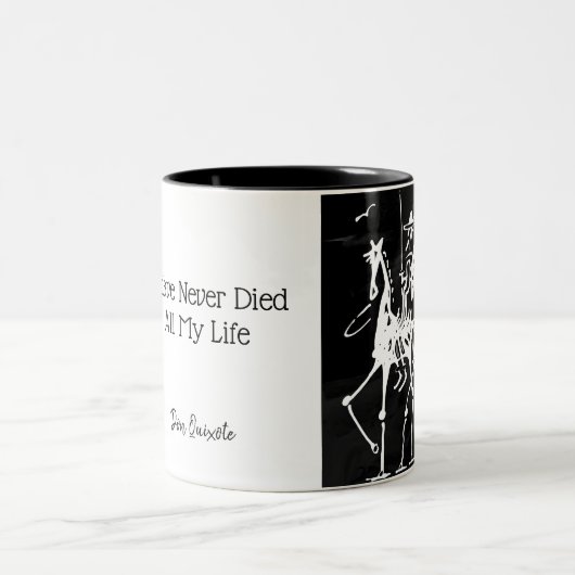 Mug Don Quixote ツートーンマグカップ (中央)