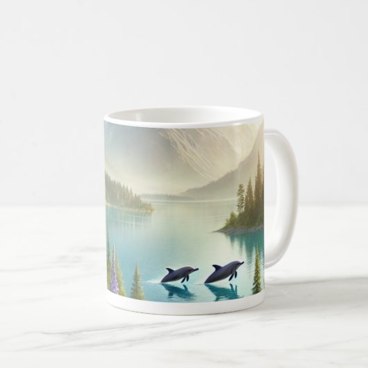 MUG DOPHIN コーヒーマグカップ (正面右)