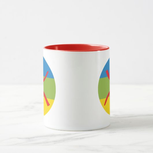 Mug drapeau Amazigh マグカップ (中央)