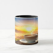 Mug Drôle - CAFFEINE: My survival juice for adulti マグカップ (中央)