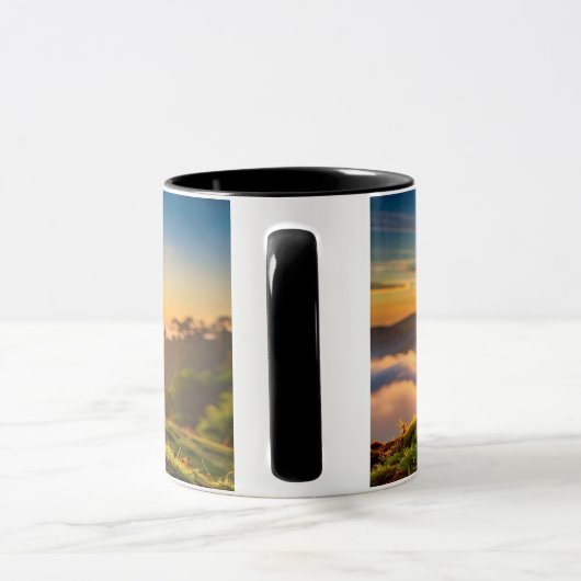 Mug Drôle - CAFFEINE: My survival juice for adulti マグカップ (ハンドル)