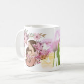 MUG ECC,MARIPOSAS LUMINOSA, TAZA TULIPAN コーヒーマグカップ (正面左)