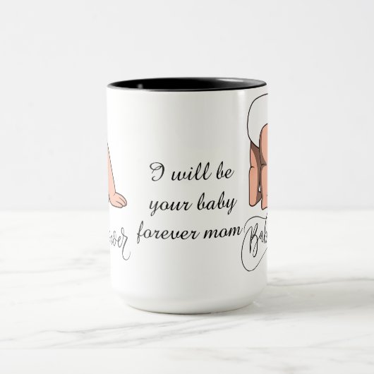 Mug ECC,TAZA PARA NUEVAS MAMA マグカップ (中央)