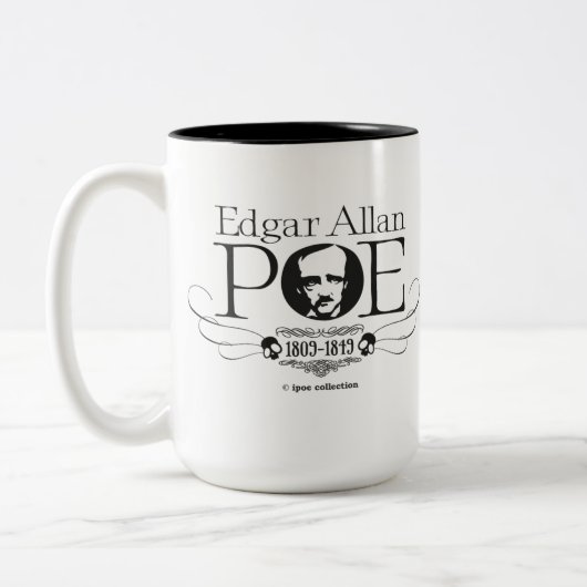 Mug "Edgar Allan Poe" ツートーンマグカップ (左)