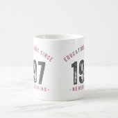 Mug - 'Educating Minds Since 1997 Never Stopping'  コーヒーマグカップ (中央)