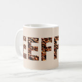 MUG EEFFOC (コーヒーの逆向き) コーヒーマグカップ (正面左)