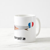 Mug Escadron de chasse 02.003 Champagne - Nieuport コーヒーマグカップ (正面右)