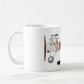Mug Escadron de chasse 02.003 Champagne - Nieuport コーヒーマグカップ (左)