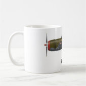 Mug Escadron de Chasse 02.003 Champagne - P47 コーヒーマグカップ (左)