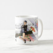 Mug Escadron de Chasse 02.003 Champagne - PIN UP コーヒーマグカップ (正面右)