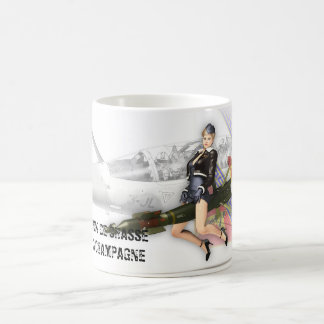 Mug Escadron de Chasse 02.003 Champagne - PIN UP コーヒーマグカップ