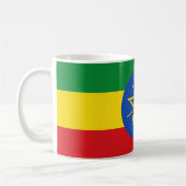 Mug Ethiopian flag コーヒーマグカップ (左)